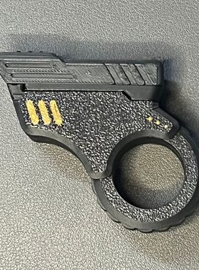 Titok爆款阿祖SE3D大眼萌律动磁力叮叮推牌3D打印左轮M1911推牌