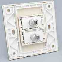 Type 86 with c line TV face seat plug-board Home Champagne Second CCTV camera TV Antenna concealed panel