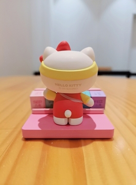 hellokitty凯蒂猫积木日历学生书桌女生桌面装饰小摆件小礼物可爱