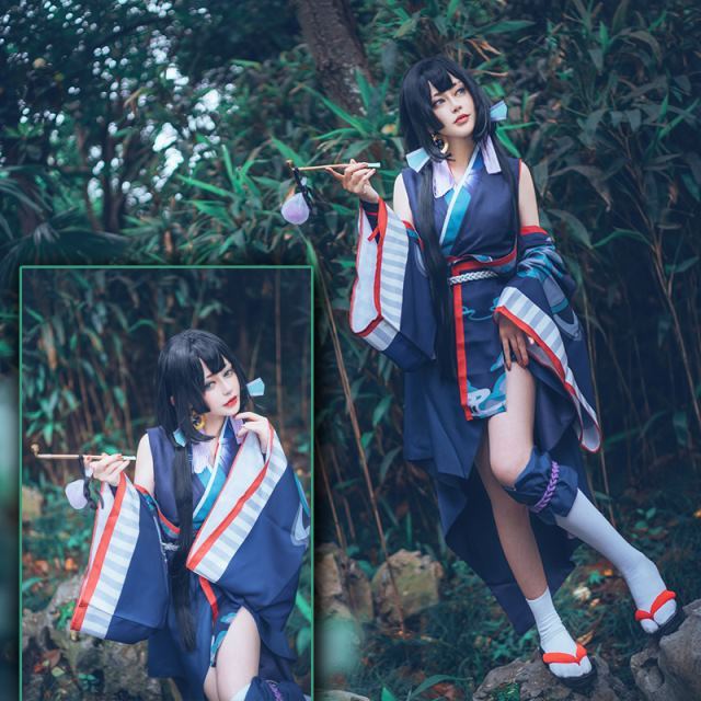 阴阳师COS服烟烟罗未觉醒衣服游戏动漫cosplay服装女烟斗道具现货-图0