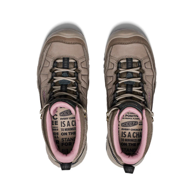KEEN女款TARGHEE IV MID WP踏极户外舒适耐磨登山徒步鞋