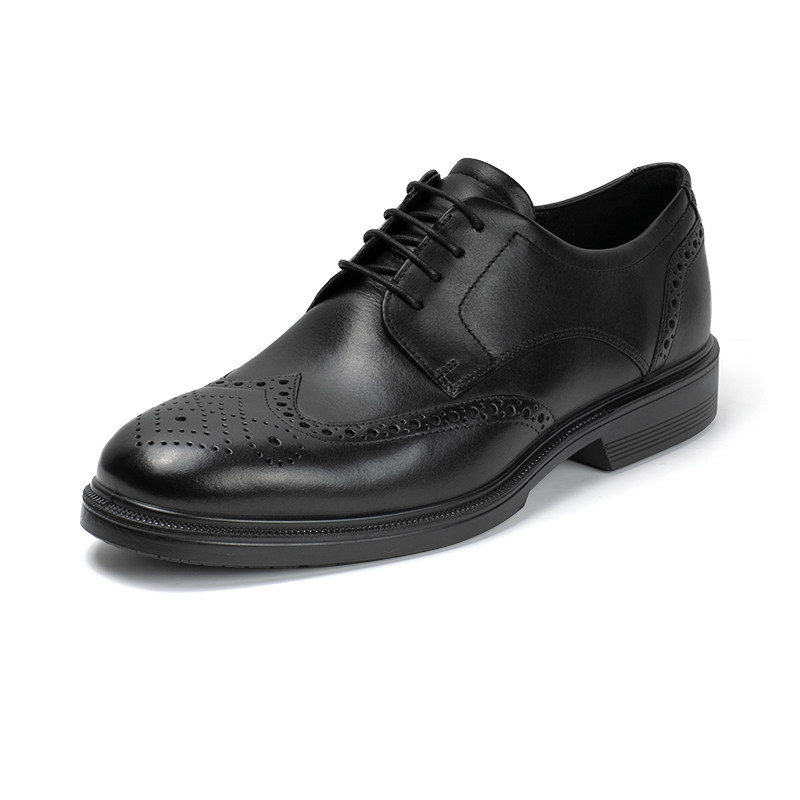 Ecco business formal leather shoes brogue