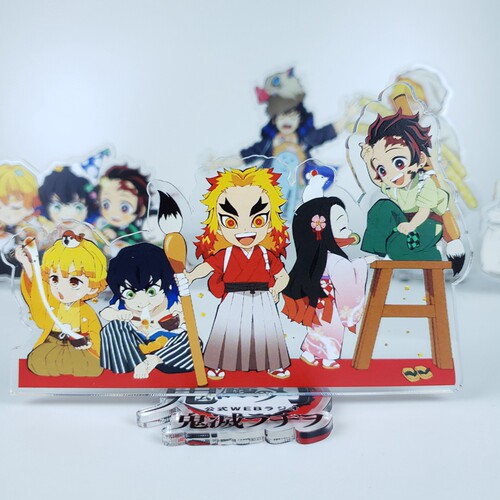 鬼灭之刃周边炭治郎灶门祢豆子我妻善逸嘴平伊之助动漫周边立牌 - 图0