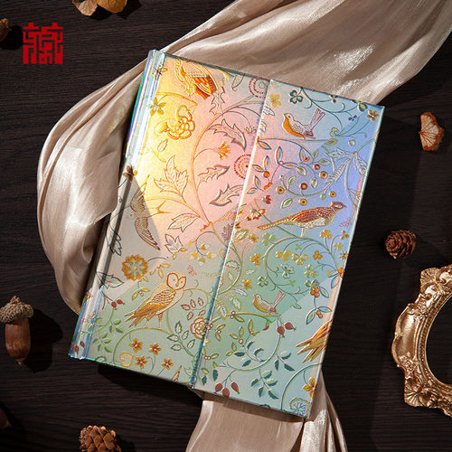 广东省博物馆威廉·莫里斯特展系列精装笔记本展览周边创意文具 - 图2