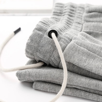 Just needed to be too good to wear waffag light grey drawing rope 50% Pants Men Loose Casual Sports Shorts Women Summer