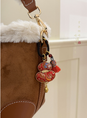国风葫芦流苏包挂小众车挂