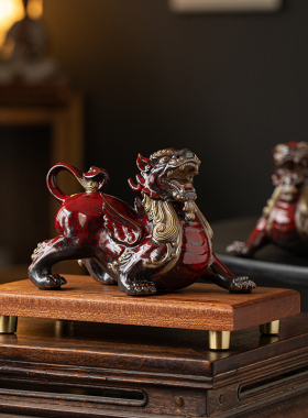 中式招财镇宅貔貅摆件旺财聚财