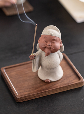 国风可爱李白线香插香座