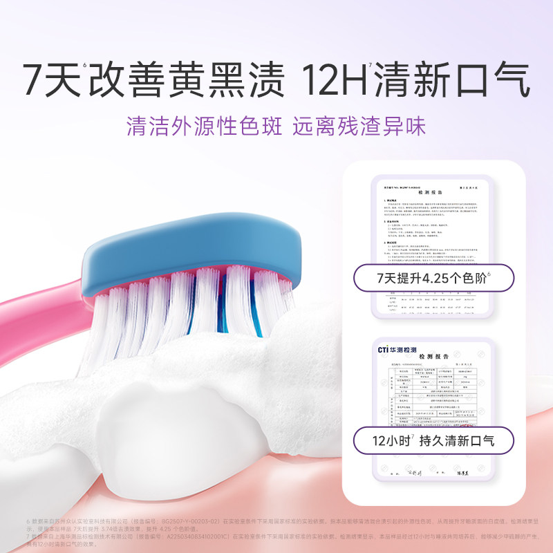 wickle儿童牙膏3到12岁含氟换牙期防蛀固牙清洁宝宝防龋齿