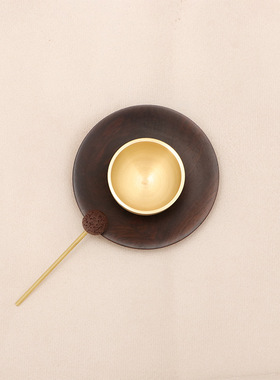 黄铜迷你颂钵静心冥想音疗音愈轻