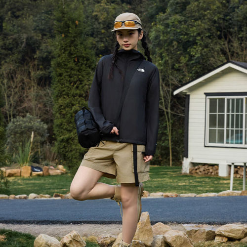 TheNorthFace北面防晒衣男女款26春夏户外防泼水可打包皮肤衣外套 - 图2