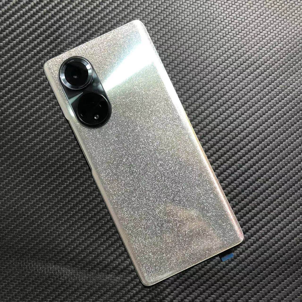 适用荣耀50Pro后盖改装玻璃honor50手机50SE原替换电池盖后外背屏