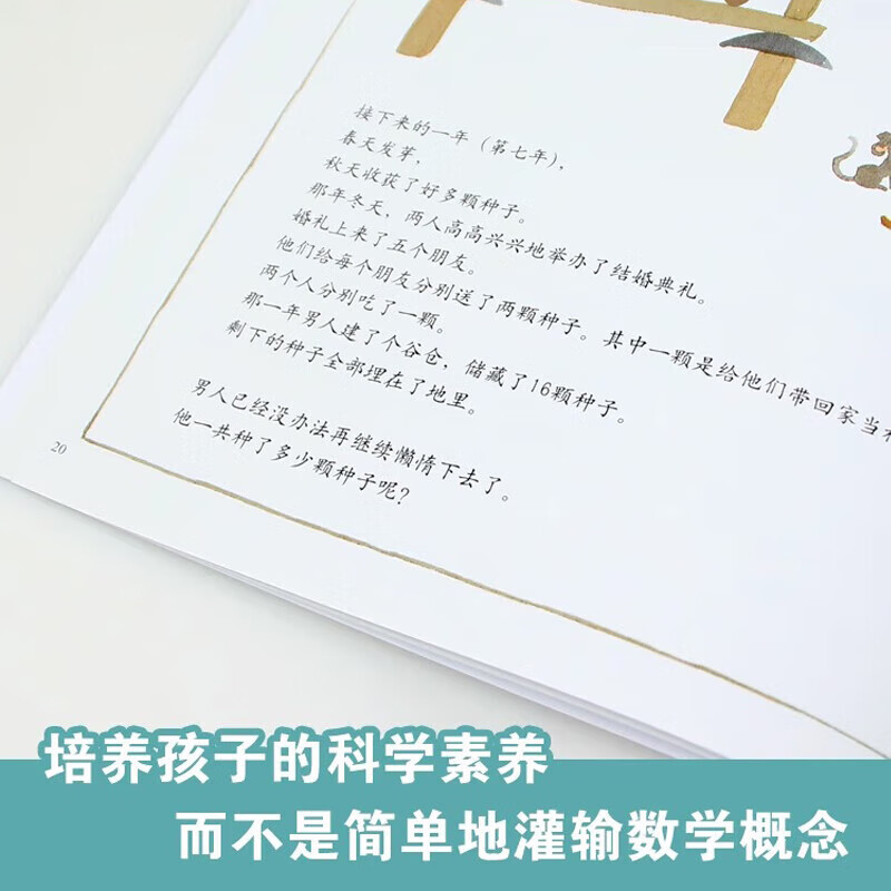 正版 安野光雅美丽的数学系列共5册 故事逻辑推理训练 三只小猪儿童绘本 儿童小学数学思维训练启蒙系列