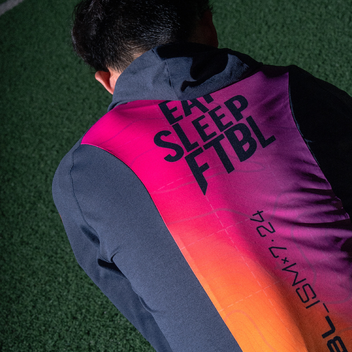 GOINTO 7天24小时足球生活 套头足球长袖连帽印花潮流训练服,淘宝优惠券,粉丝福利购,淘宝优惠卷