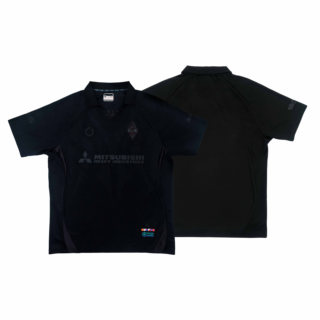 GOINTOx Mitsubishi Heavy Industries Flying Lions Football Team 2025 Season Away Black Warriors Short Sleeve Jersey