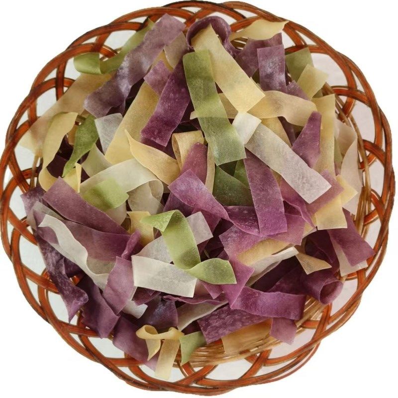 彩色果蔬干面皮凉皮免煮y凉拌速食干货商用擀面皮宿舍,淘宝优惠券,粉丝福利购,淘宝优惠卷