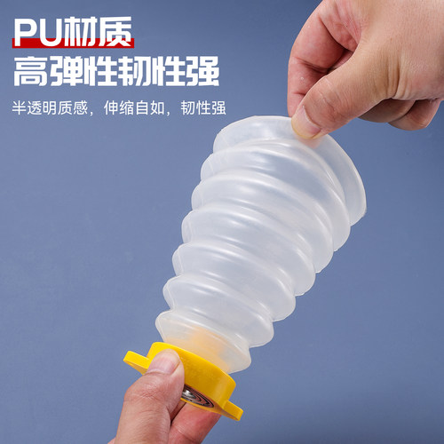 钰坚电锤防尘罩冲击钻防尘器接灰碗家用透明电钻挡灰配件打孔集灰 - 图1