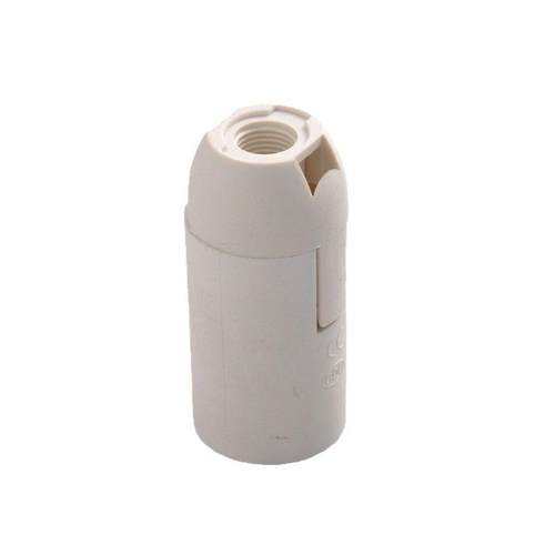 现货E14塑料卡式光身灯头灯座欧规螺口CE认证台灯配件灯头 - 图3