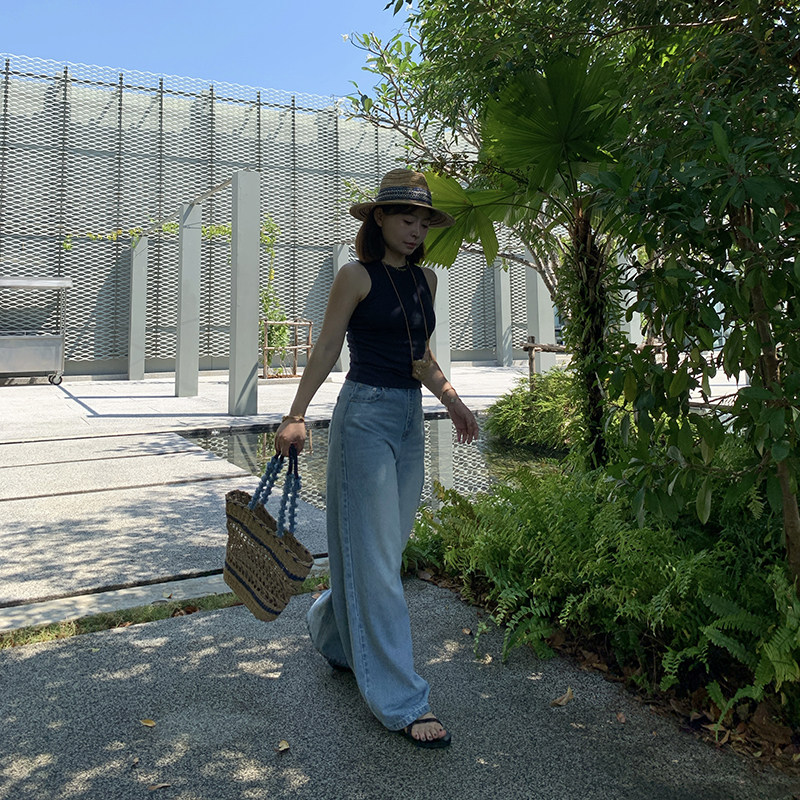 333sss工字针织吊带背心女夏外穿圆领弹力修身坎肩无袖上衣,淘宝优惠券,粉丝福利购,淘宝优惠卷