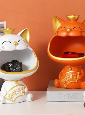 摆件家居装饰品暴力熊客厅玄关红酒架电视柜办公室软装高级感小众