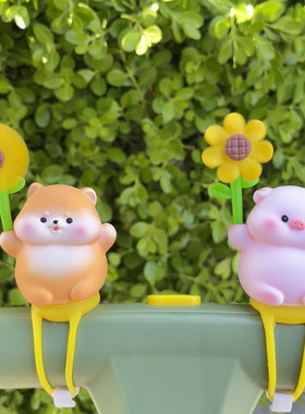 宝宝婴儿车风车装饰小配件猪挂件儿童婴儿手推车扶手玩具挂件固定