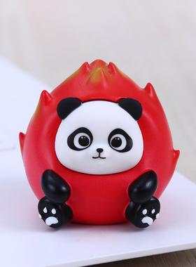 成都大熊猫基地纪念品玩偶小公仔