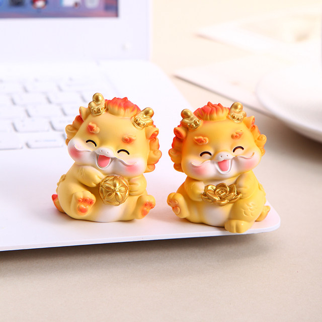 Creative Zodiac Dragon Mascot Doll Ornament Gift