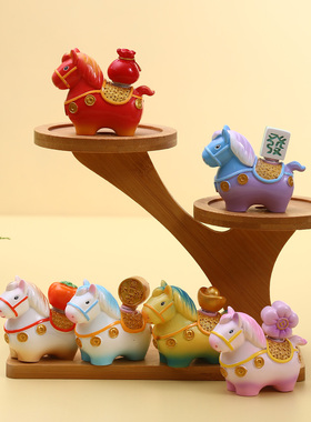 2026马年马上有钱吉祥物小摆件