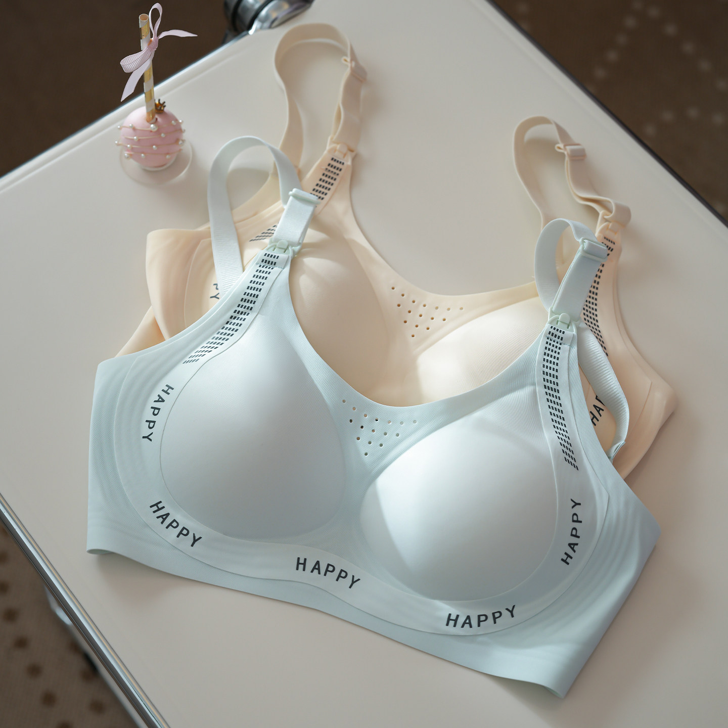 无痕哺乳内裤前开扣孕妇孕期产后喂奶专用大码文胸防下垂聚拢收侧,淘宝优惠券,粉丝福利购,淘宝优惠卷