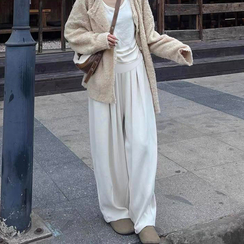 灯芯绒孕妇裤高个子山本裤秋冬款托腹垂坠拖地长裤直筒加长阔腿裤,淘宝优惠券,粉丝福利购,淘宝优惠卷