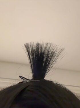 真头发呆毛发夹呆萌假发可修剪cos顶夹学生头顶发饰拍照小道具