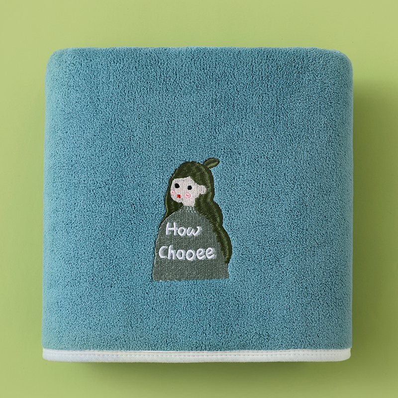 浴巾吸水速干毛巾男非纯棉儿童女珊瑚绒不掉毛大加厚洗澡2024新款