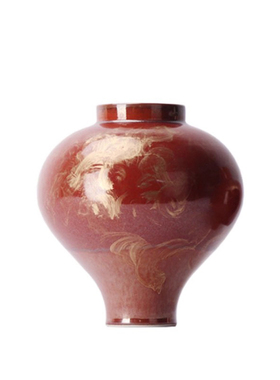 新中式风裂纹会所售楼处软装饰品