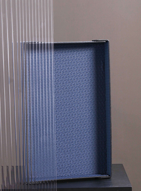 人脸售楼处摆件皮简约现代