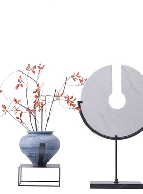 搭配摆放花器陶瓷新中式