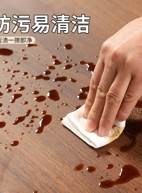 【黑胡桃木防水防潮版木纹贴纸】