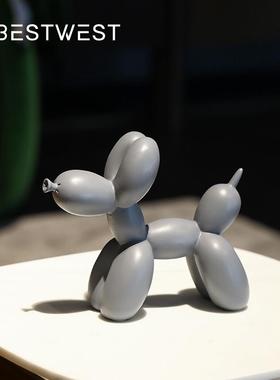 摆件客厅装饰暴力熊kaws简约品轻奢落地家居现代气球狗房间可爱画