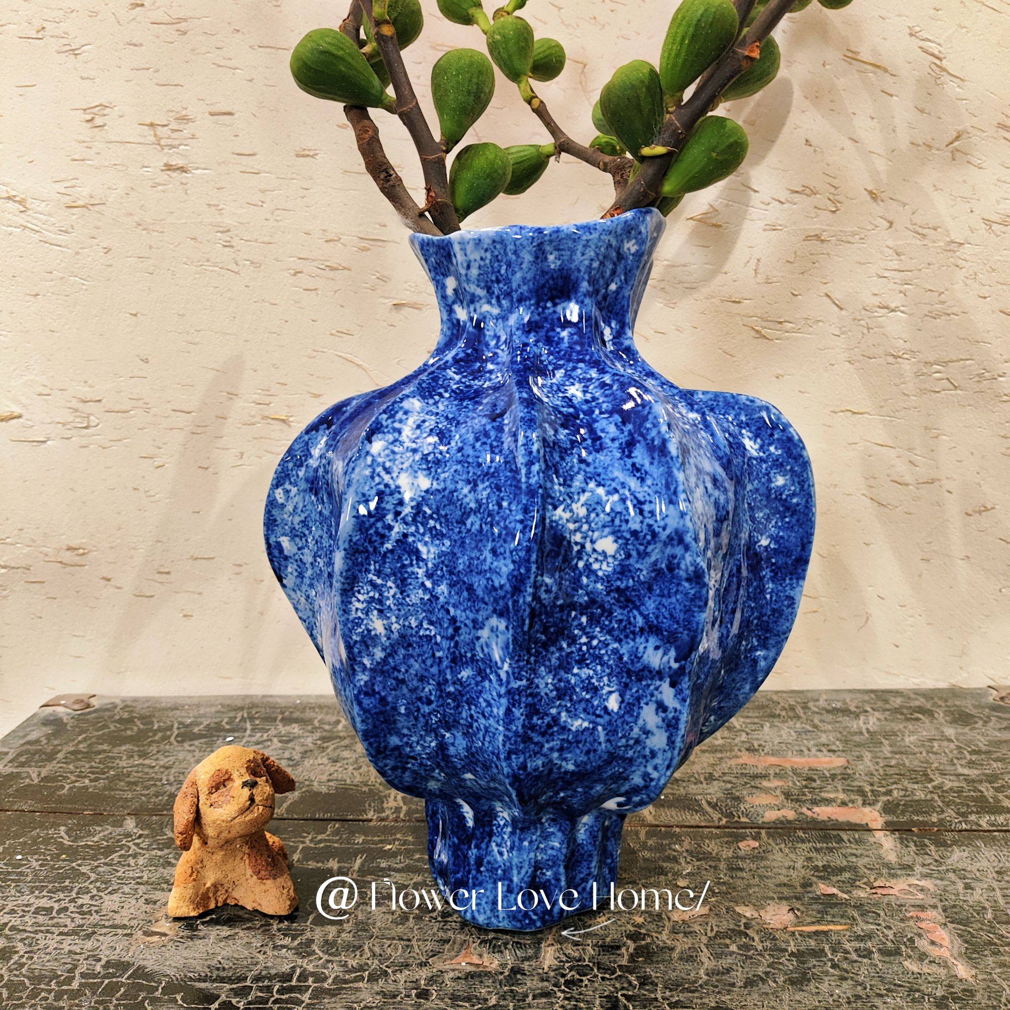 景德镇陶瓷花瓶插花摆件水培中式禅意简约桌面复古鲜花高级感花盆,淘宝优惠券,粉丝福利购,淘宝优惠卷