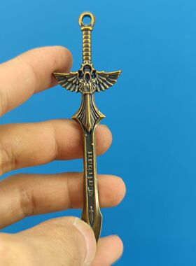 Starforged星辰铸造战锤40K周边黑暗天使卡利班弑魔之剑黄铜钥匙