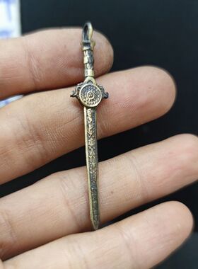 纯铜 魔魂 第三方 潮玩 人仔 玩具 积木 曹操 赵子龙 配剑 青釭剑