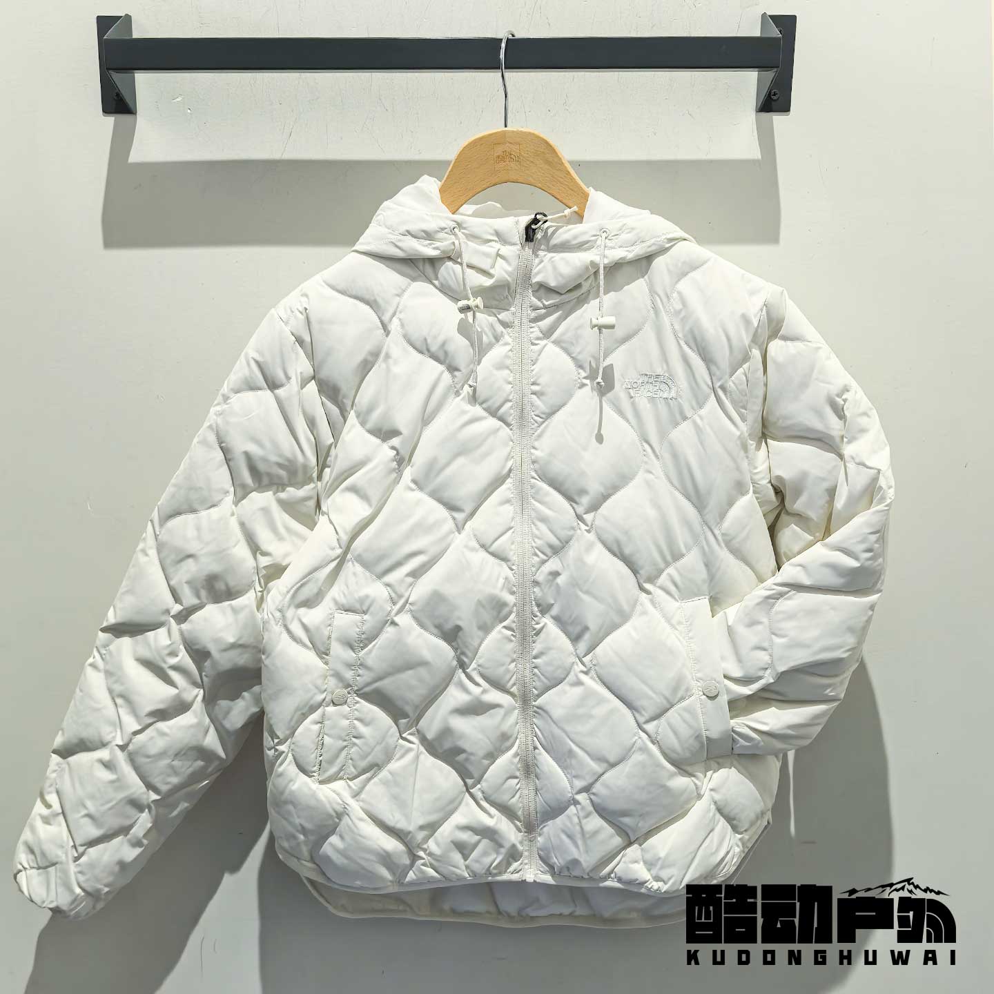 25秋冬TheNorthFace北面户外防泼水保暖鹅绒填充羽绒服外套女8GKK - 图0