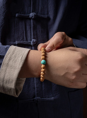 金刚菩提手串8*9mm单圈满肉五瓣