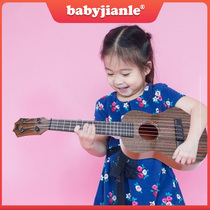 Children can play Yukri Ri Toy Guitar National Tide Breeze Small Guitar Shop Qing Drainage Community Purchase Gift Gift