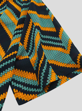 Men'sBeachWavStripol男