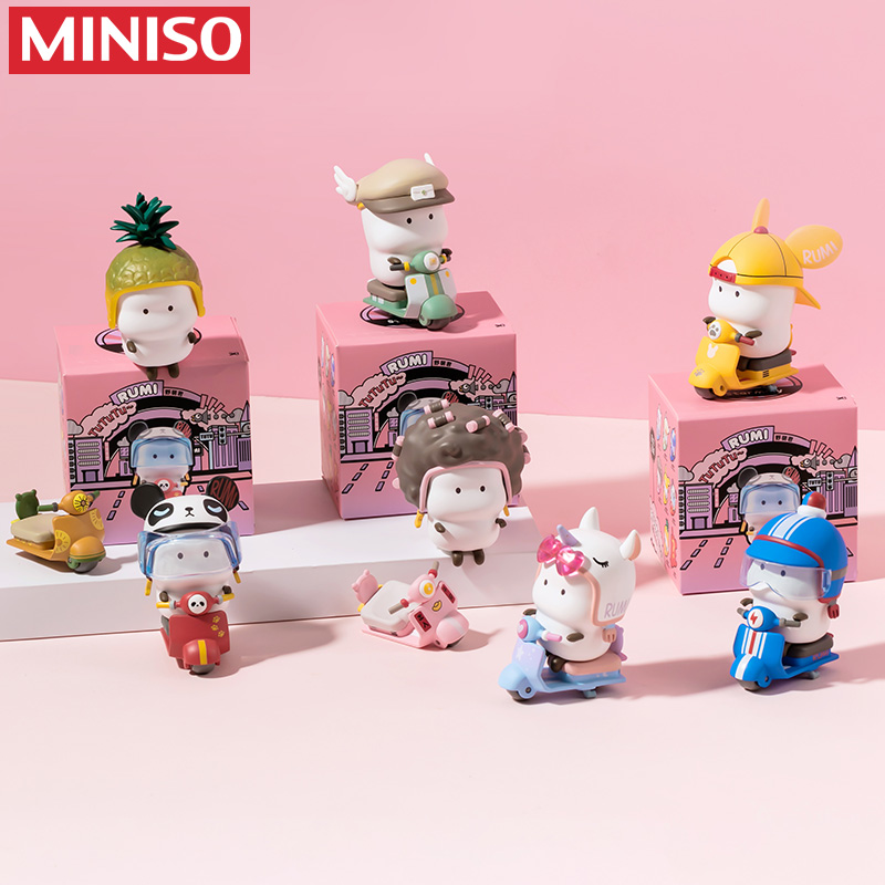 Miniso 名创优品 萌力星球TUTU车系列 盲盒手办摆件 天猫优惠券折后￥18.9包邮（￥39.9-21）