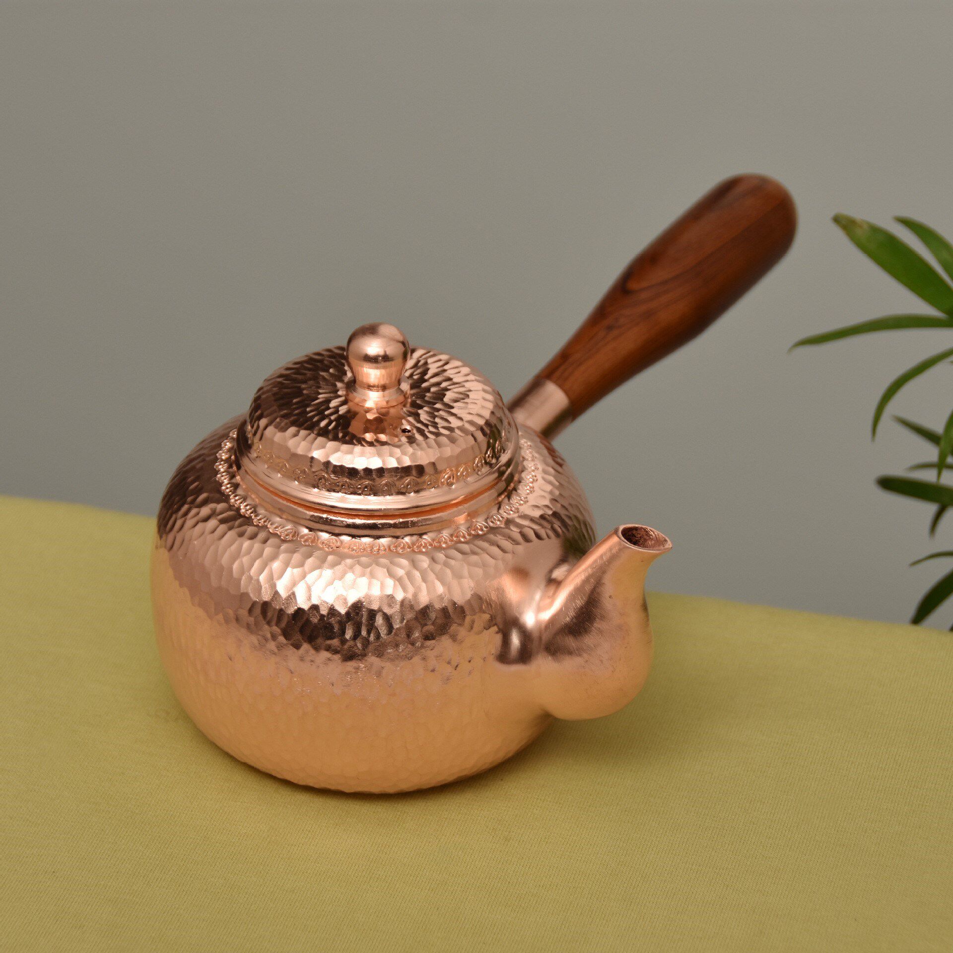 中式纯铜手工铜壶泡茶小铜壶铜壶纯紫铜 手工烧水铜壶 加厚补铜壶