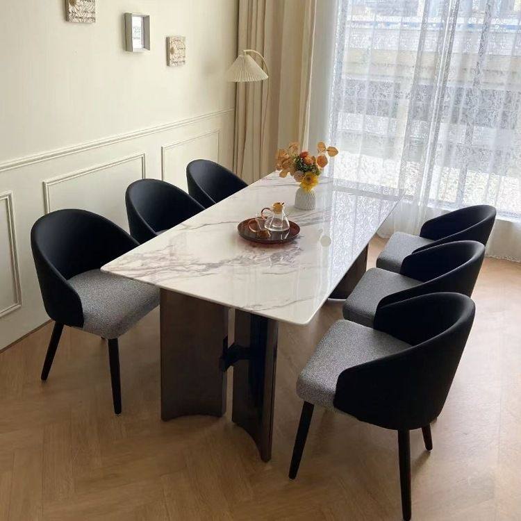 北欧餐椅现代简约凳子餐厅椅时尚创意皮布艺酒店洽谈靠背椅子,淘宝优惠券,粉丝福利购,淘宝优惠卷