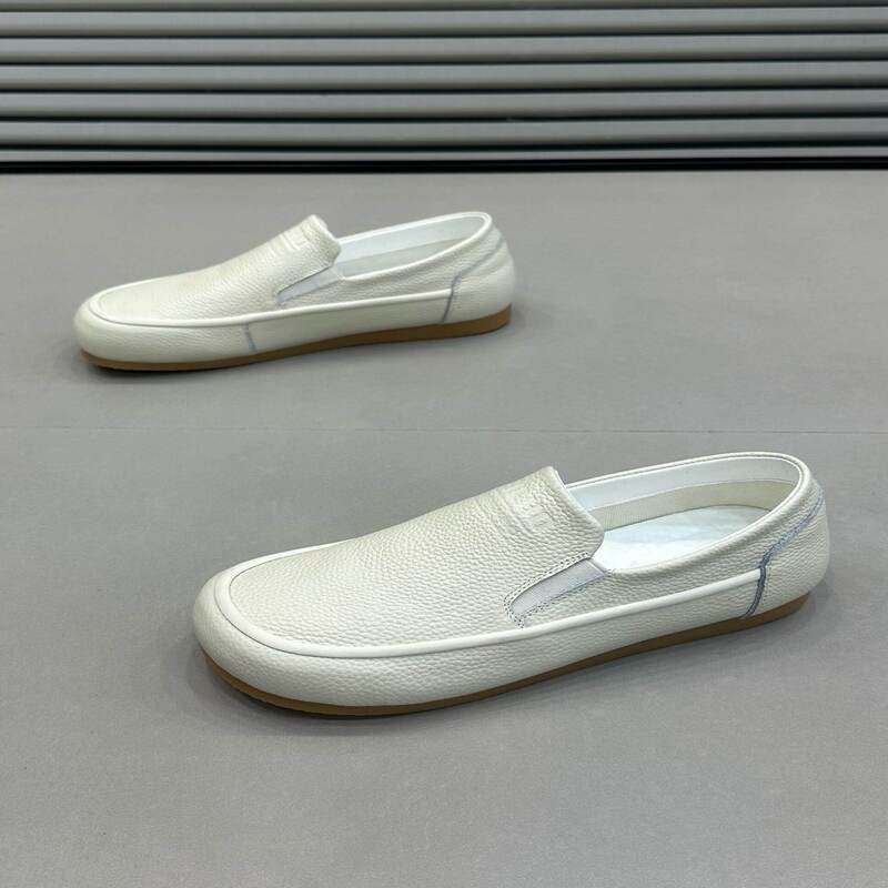 一脚蹬瓢鞋豆豆鞋纯皮面春夏新款圆头皮鞋百搭休闲乐福鞋软底男鞋,淘宝优惠券,粉丝福利购,淘宝优惠卷