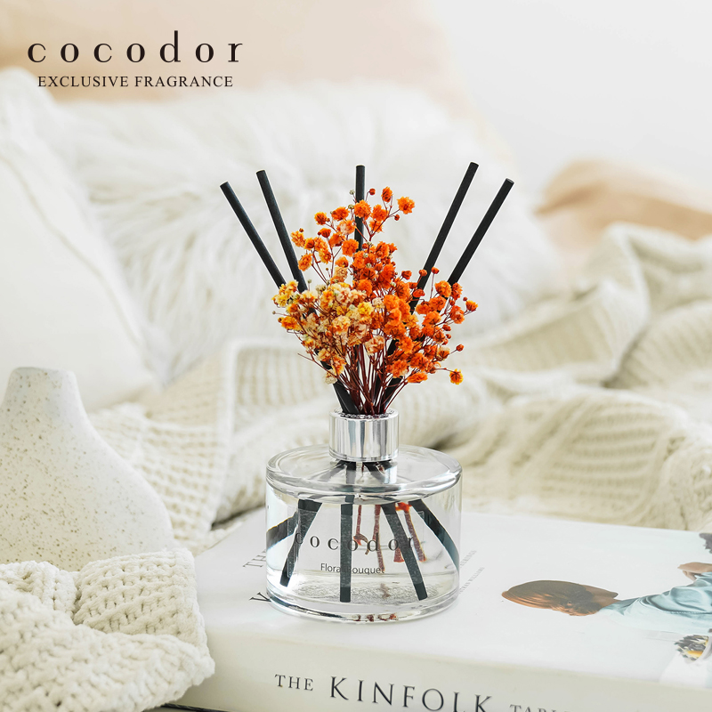 cocodor韩国永生花无火藤条香薰清新女生卧室香氛扩香摆件祛异味