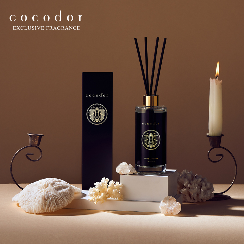 cocodor韩剧顶楼同款香薰室内持久扩香家用无火藤条